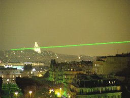 Tir Laser Observatoire - Montmartre